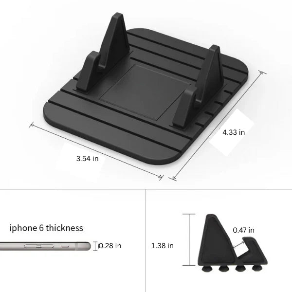 Non Slip Phone Holder for Car and Home