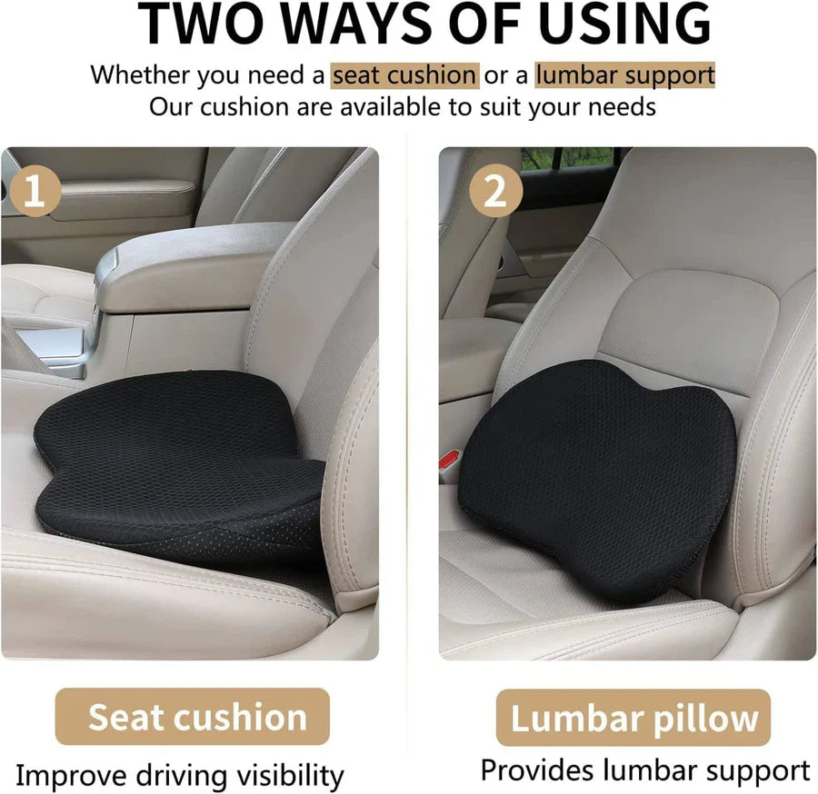 Car Seat Cushion for Shorter Drivers