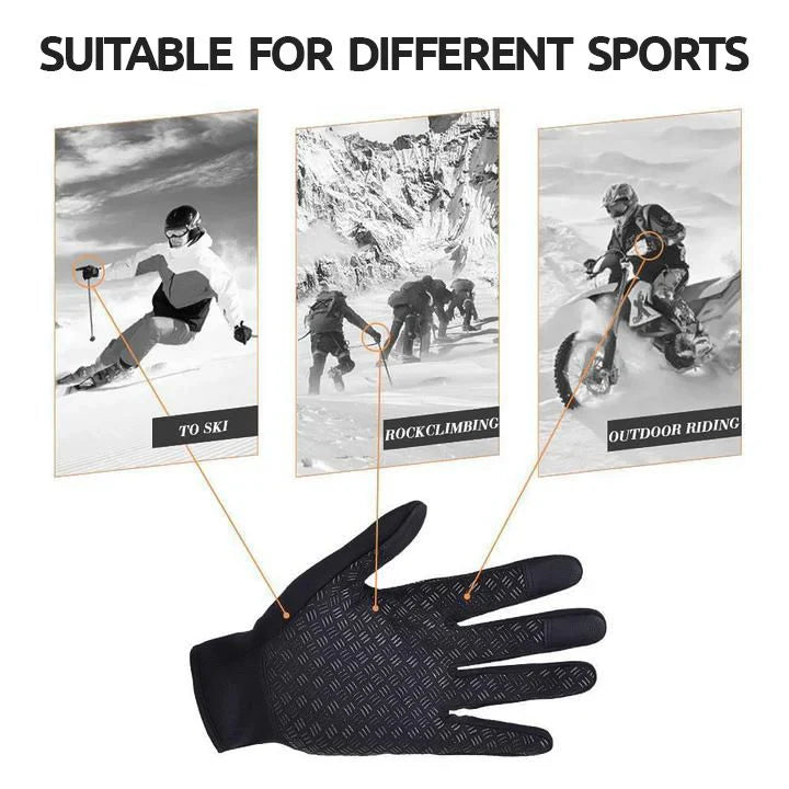 Thermal Gloves, Unisex Touch Screen Winter Gloves